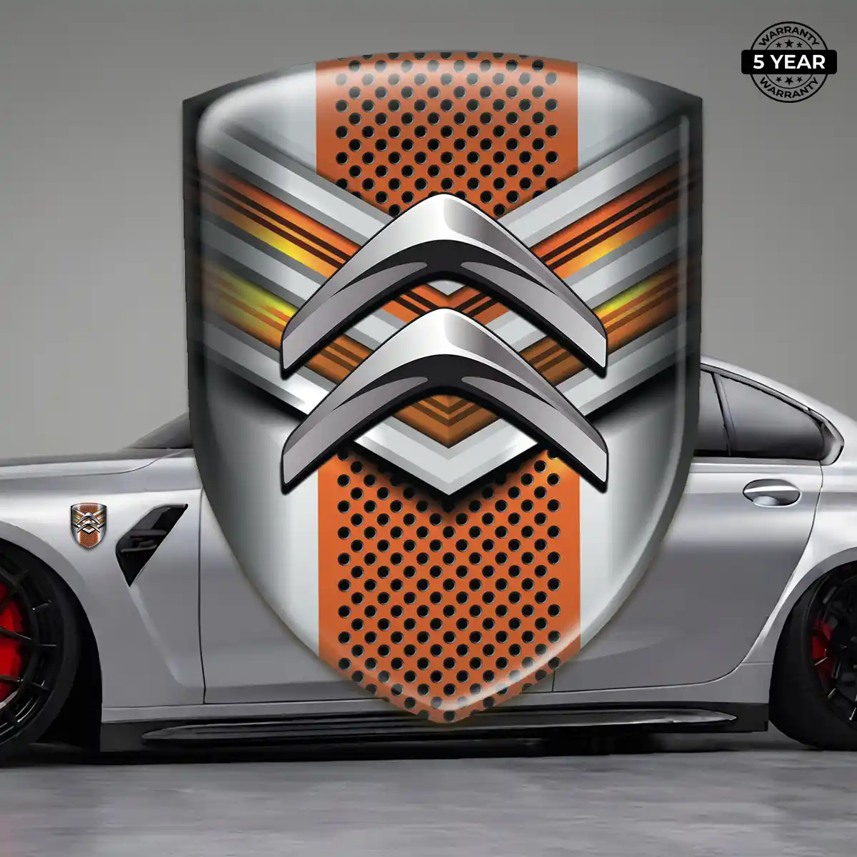 Citroen 3D Domed Sticker Superior Craft