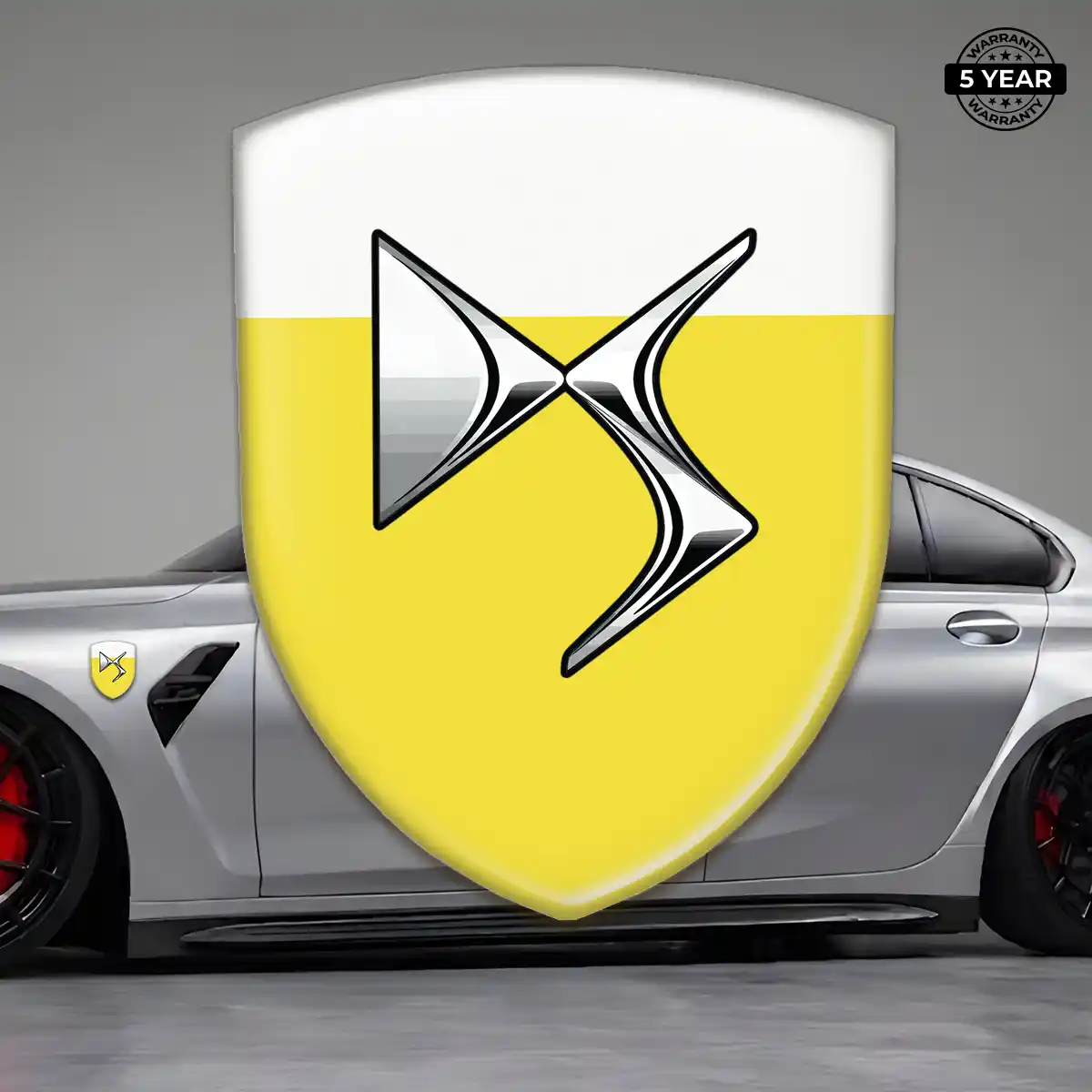 Citroen 3D Emblem Sticker Elite Finish