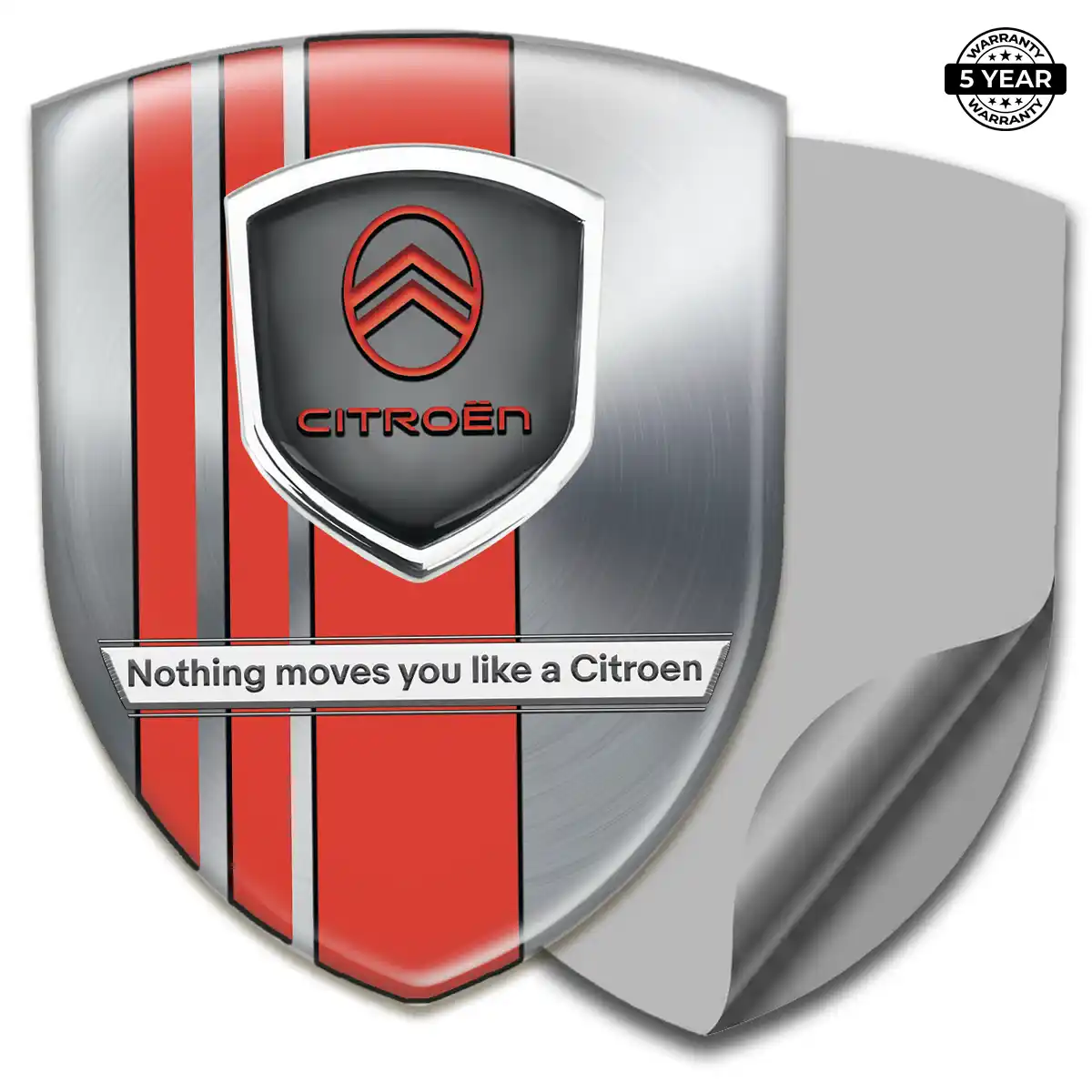 Citroen 3D Emblem Sticker Exclusive Series
