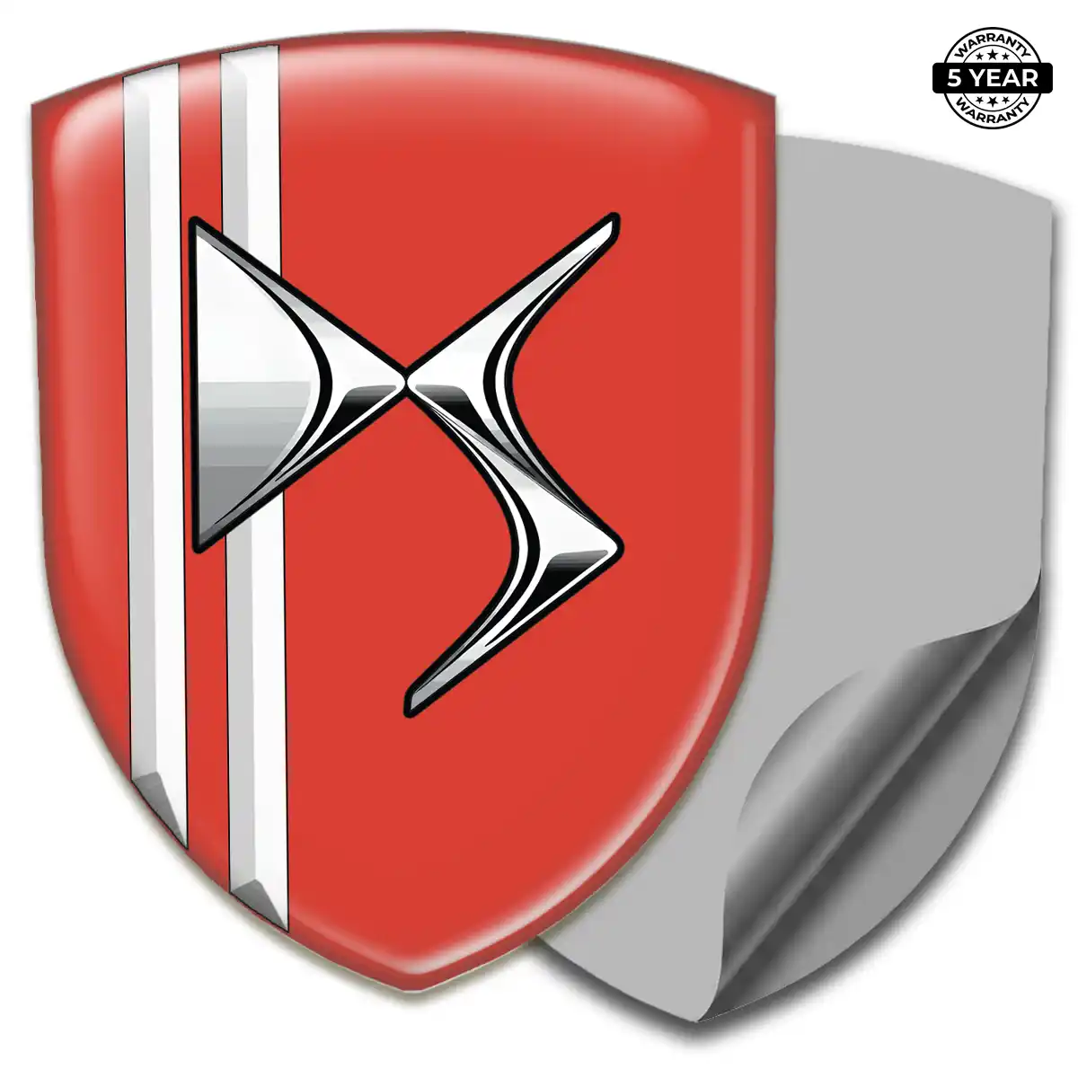 Citroen 3D Emblem Sticker Exterior Luxe