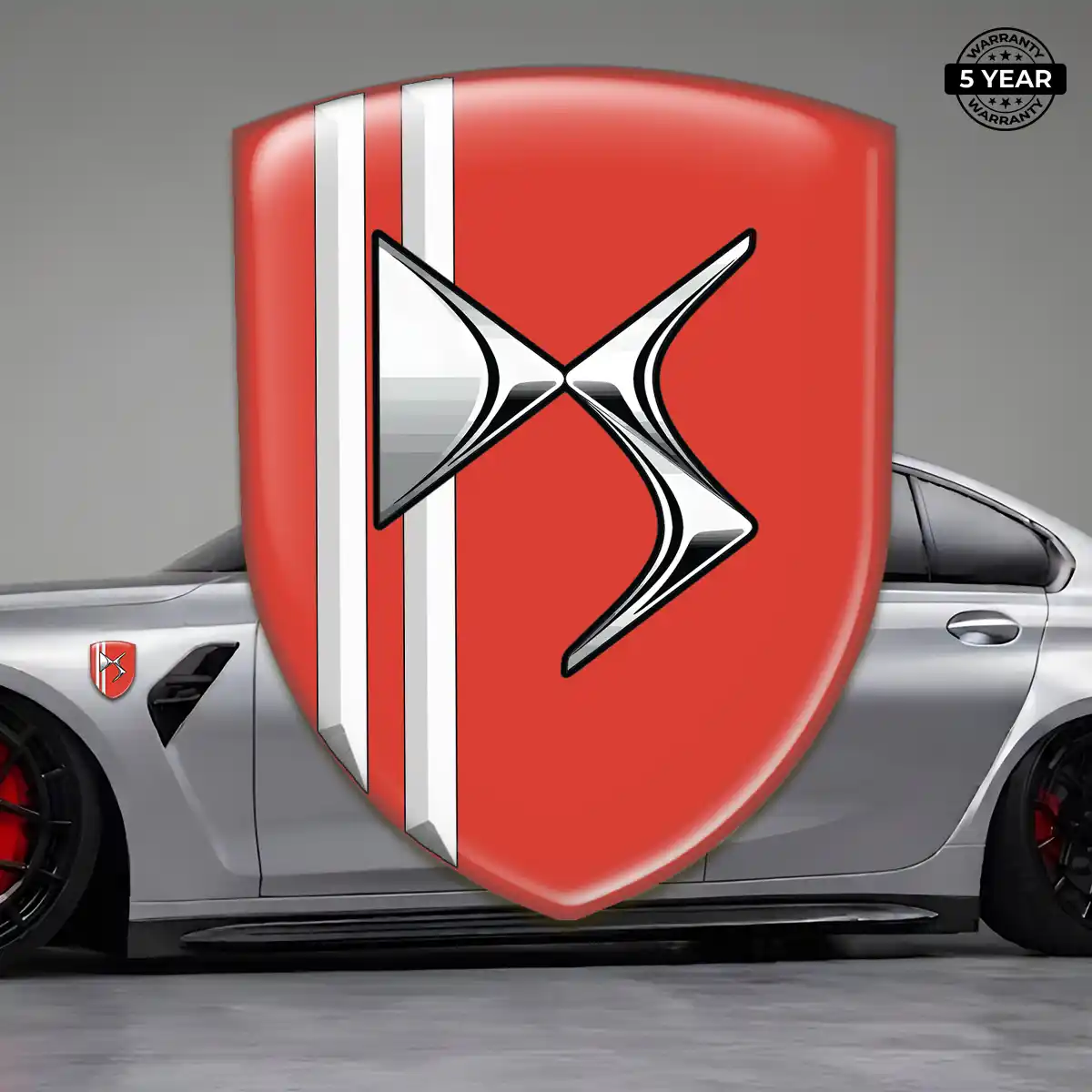 Citroen 3D Emblem Sticker Exterior Luxe