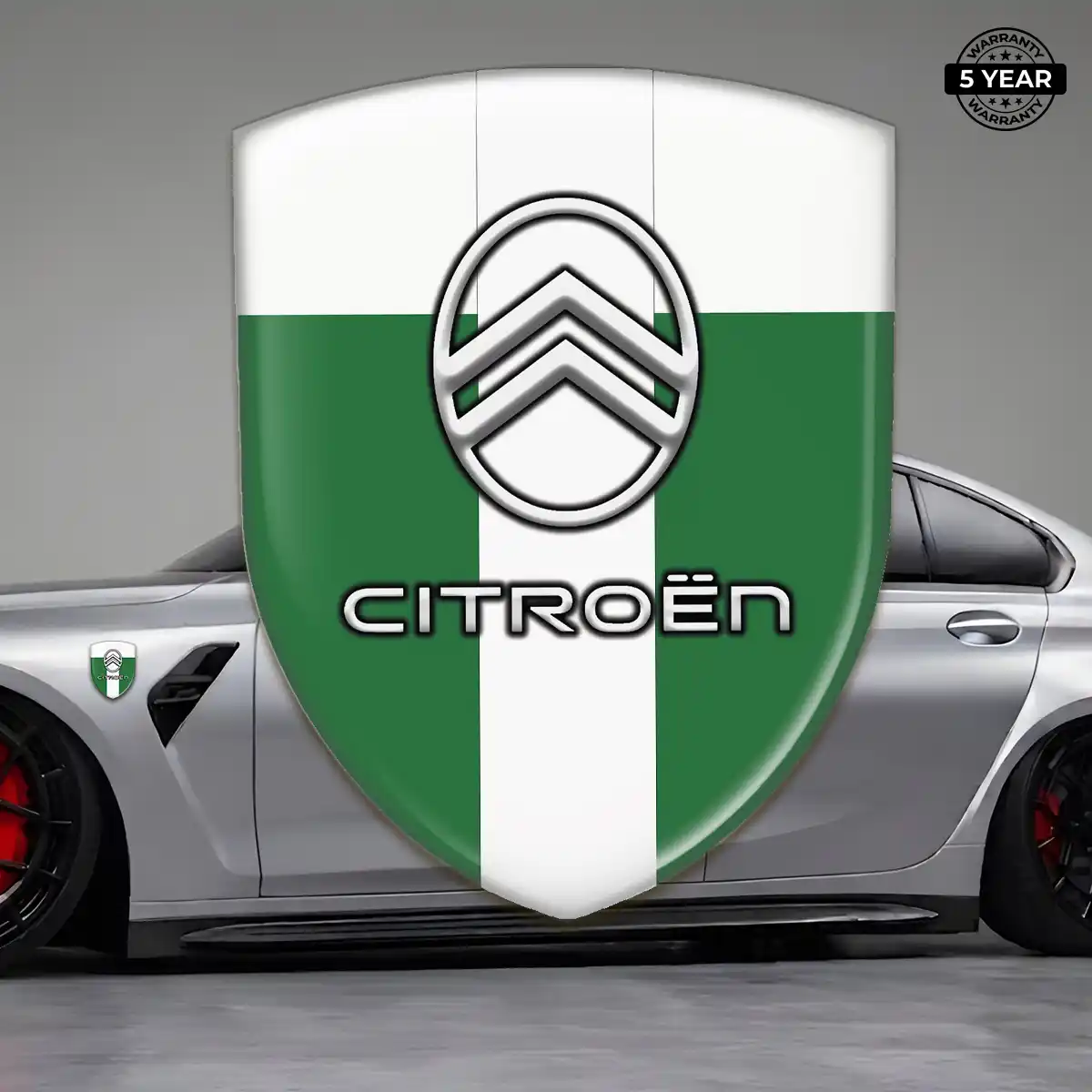 Citroen 3D Emblem Sticker Noble Edition
