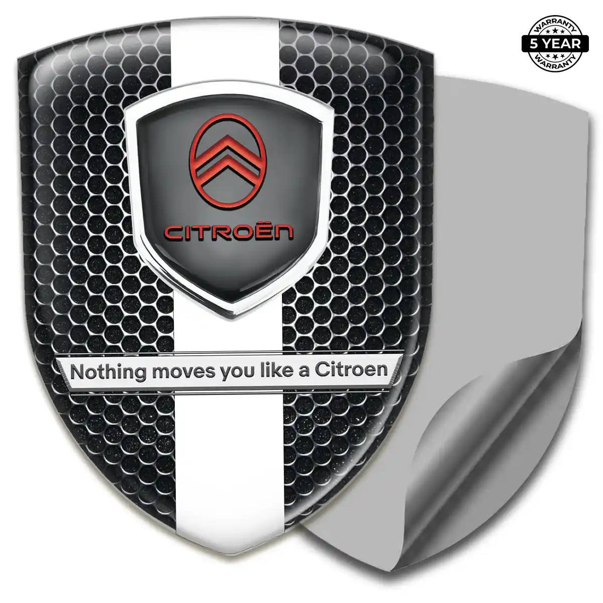 Citroen 3D Emblem Sticker Opulent Line