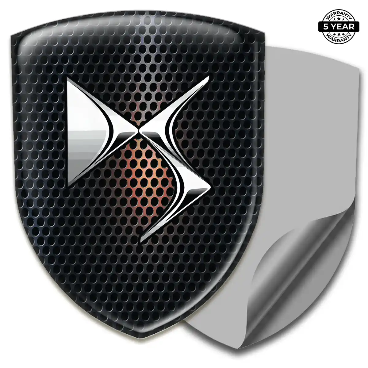 Citroen 3D Emblem Sticker Outer Style