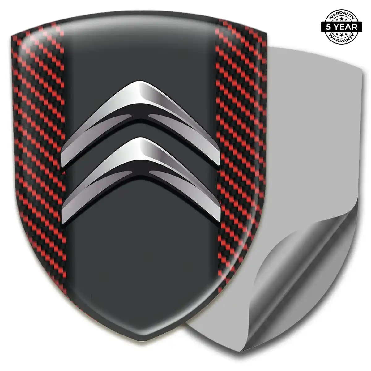 Citroen 3D Emblem Sticker Prestige Line