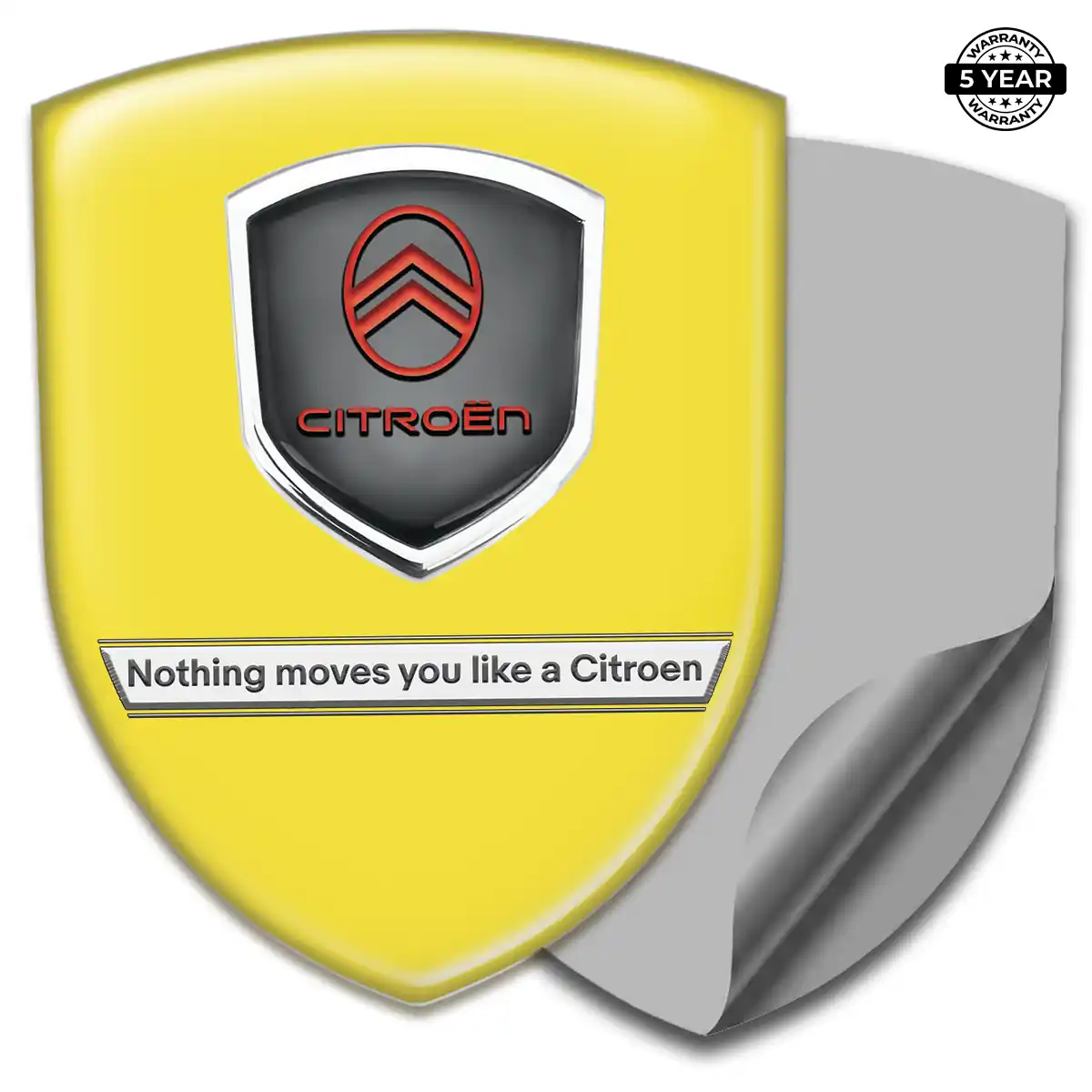 Citroen 3D Emblem Sticker Prime Quality
