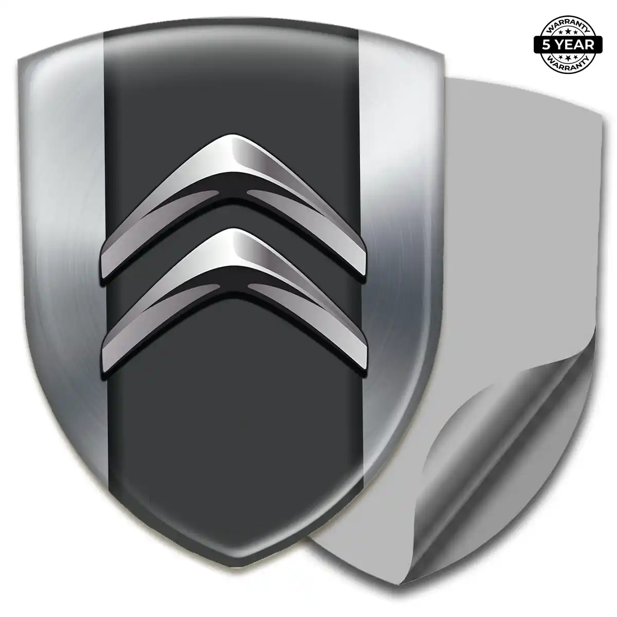 Citroen 3D Emblem Sticker Refined Design
