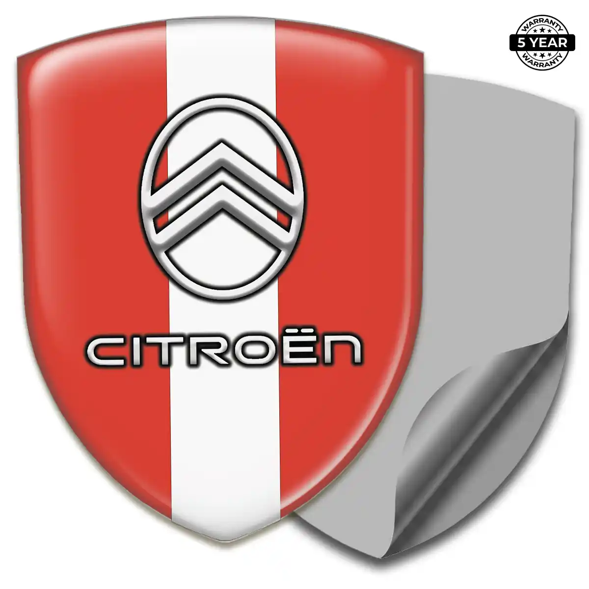 Citroen 3D Gel Sticker Elite Finish