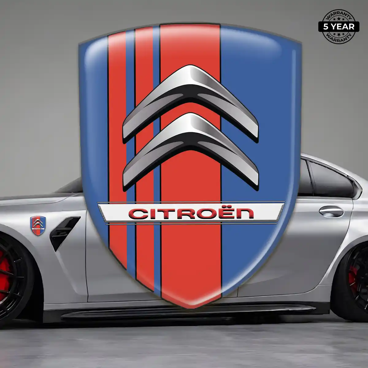 Citroen 3D Gel Sticker Exterior Luxe