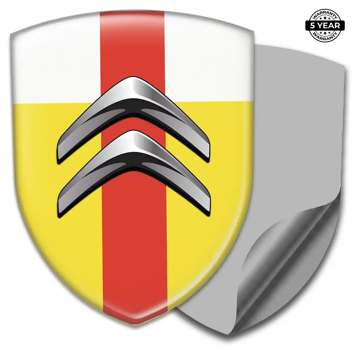 Citroen 3D Gel Sticker Interior Elegance