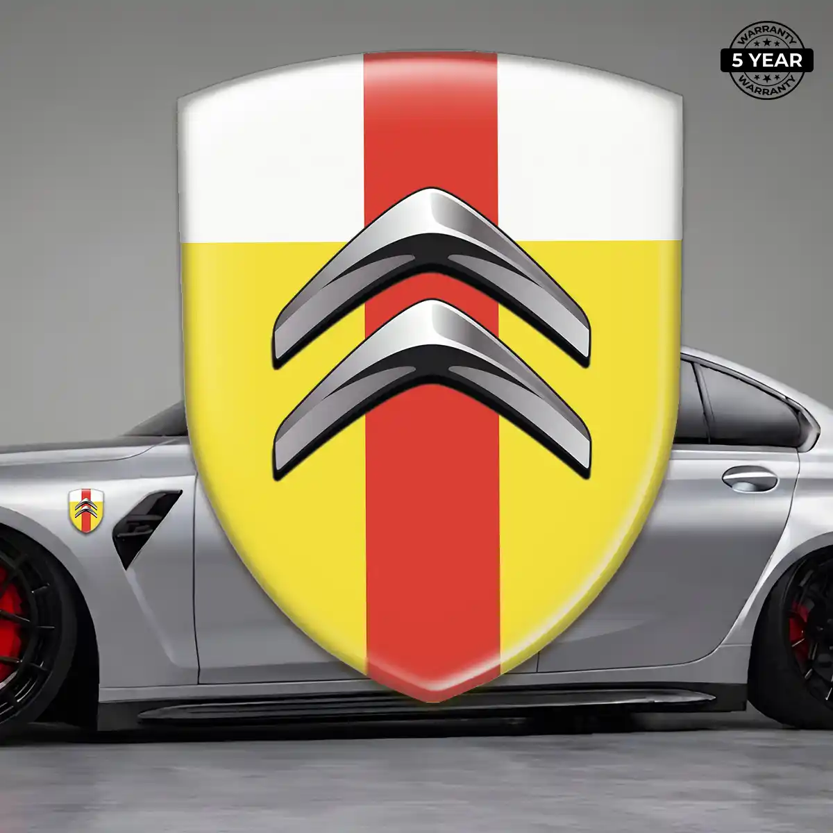 Citroen 3D Gel Sticker Interior Elegance
