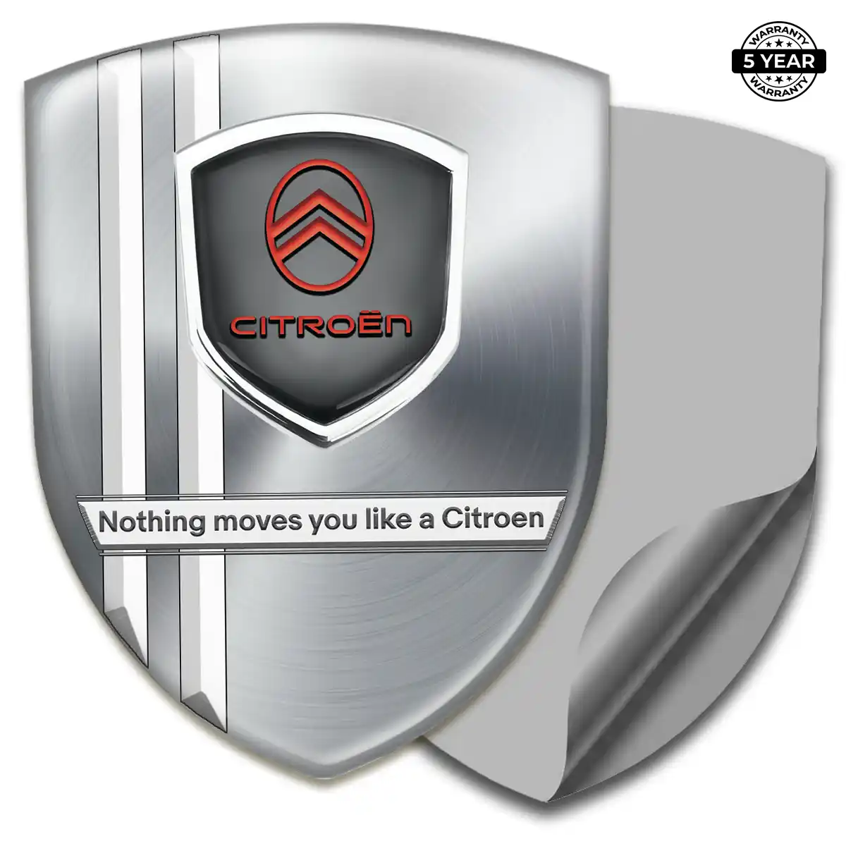 Citroen 3D Gel Sticker Noble Edition