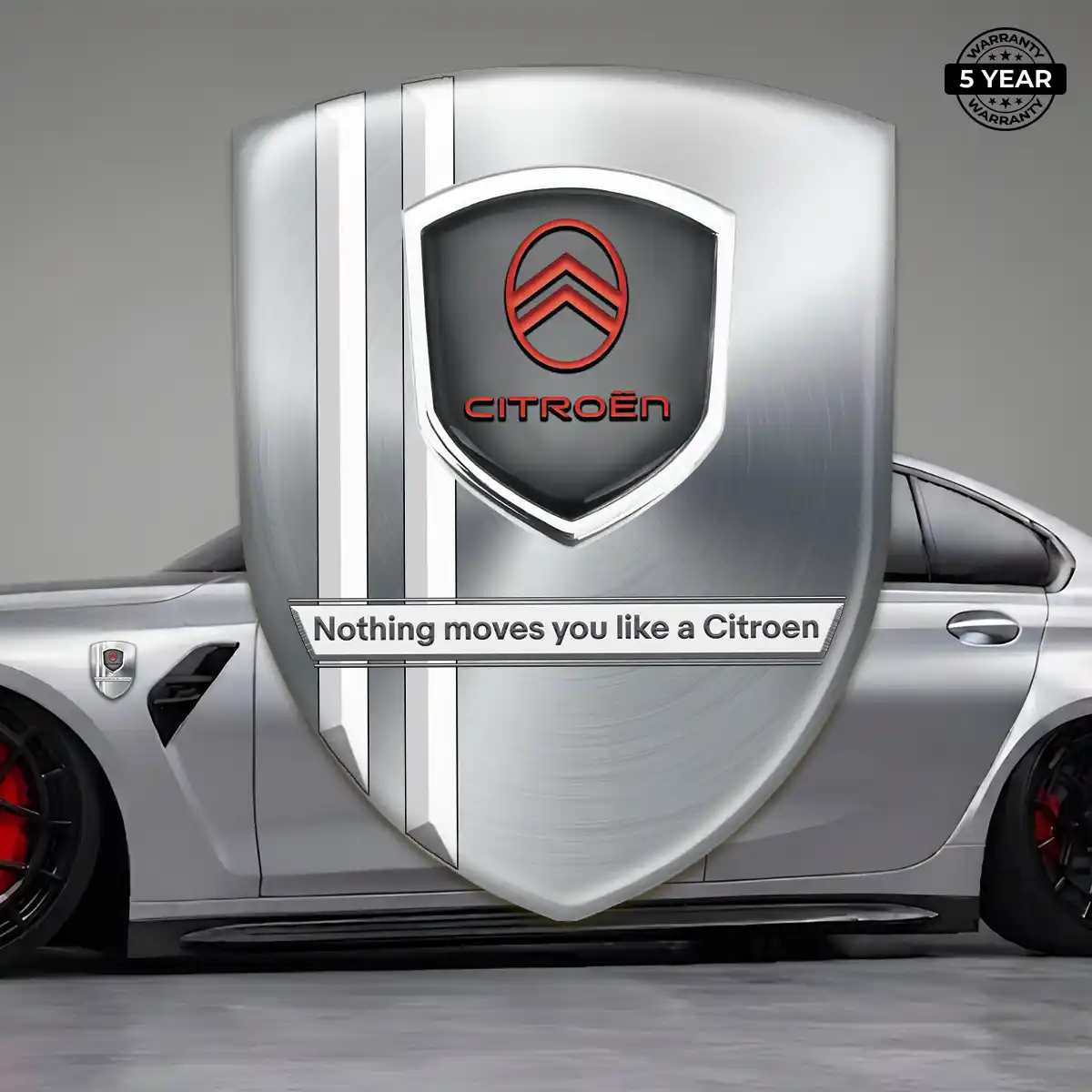 Citroen 3D Gel Sticker Noble Edition