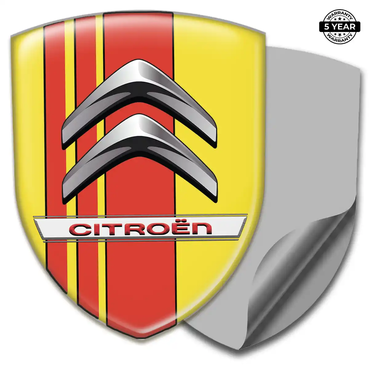 Citroen 3D Gel Sticker Outer Style