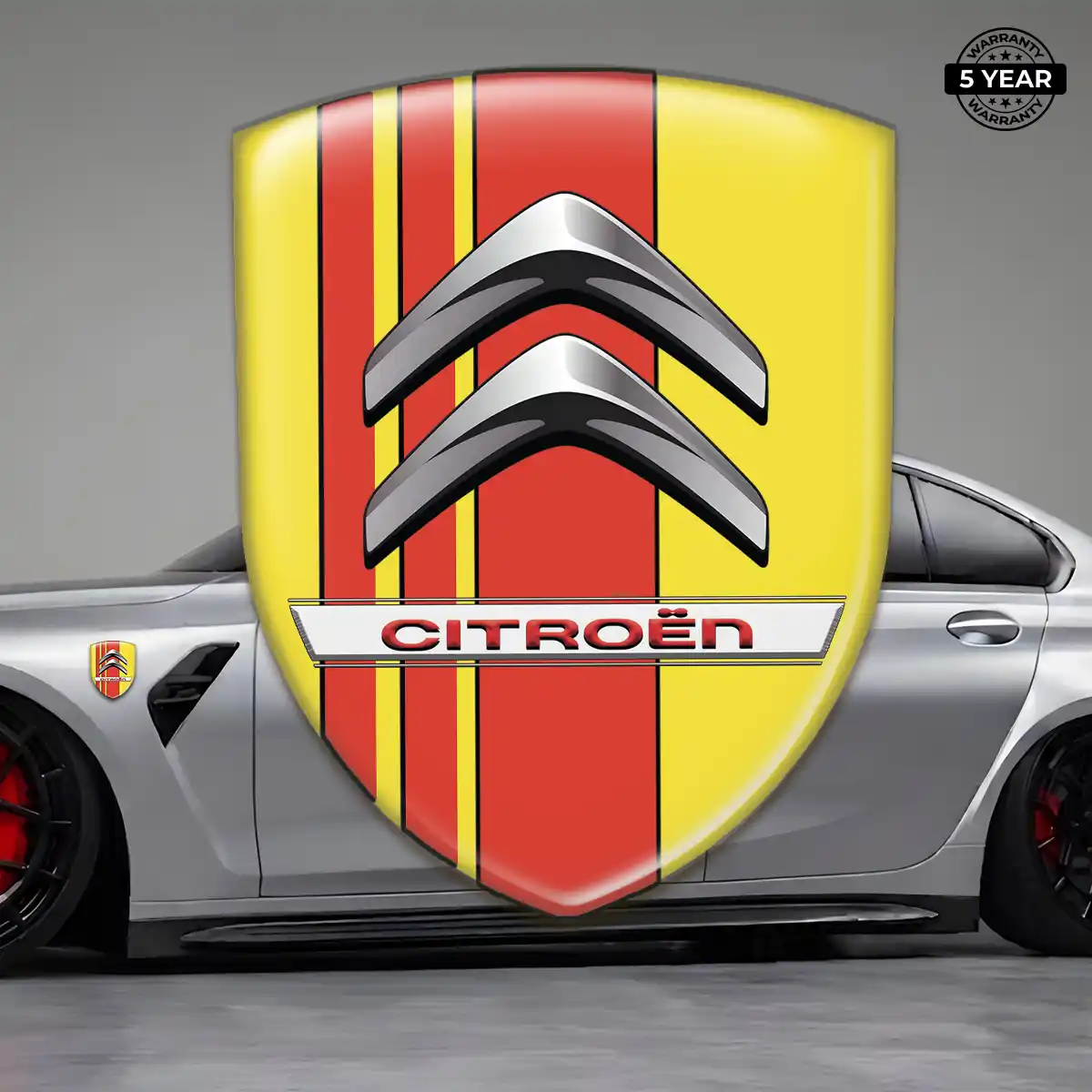 Citroen 3D Gel Sticker Outer Style