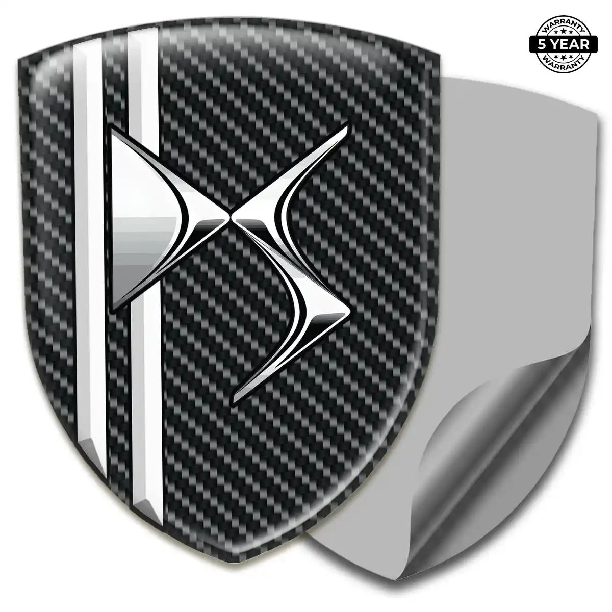 Citroen 3D Gel Sticker Premium Dome