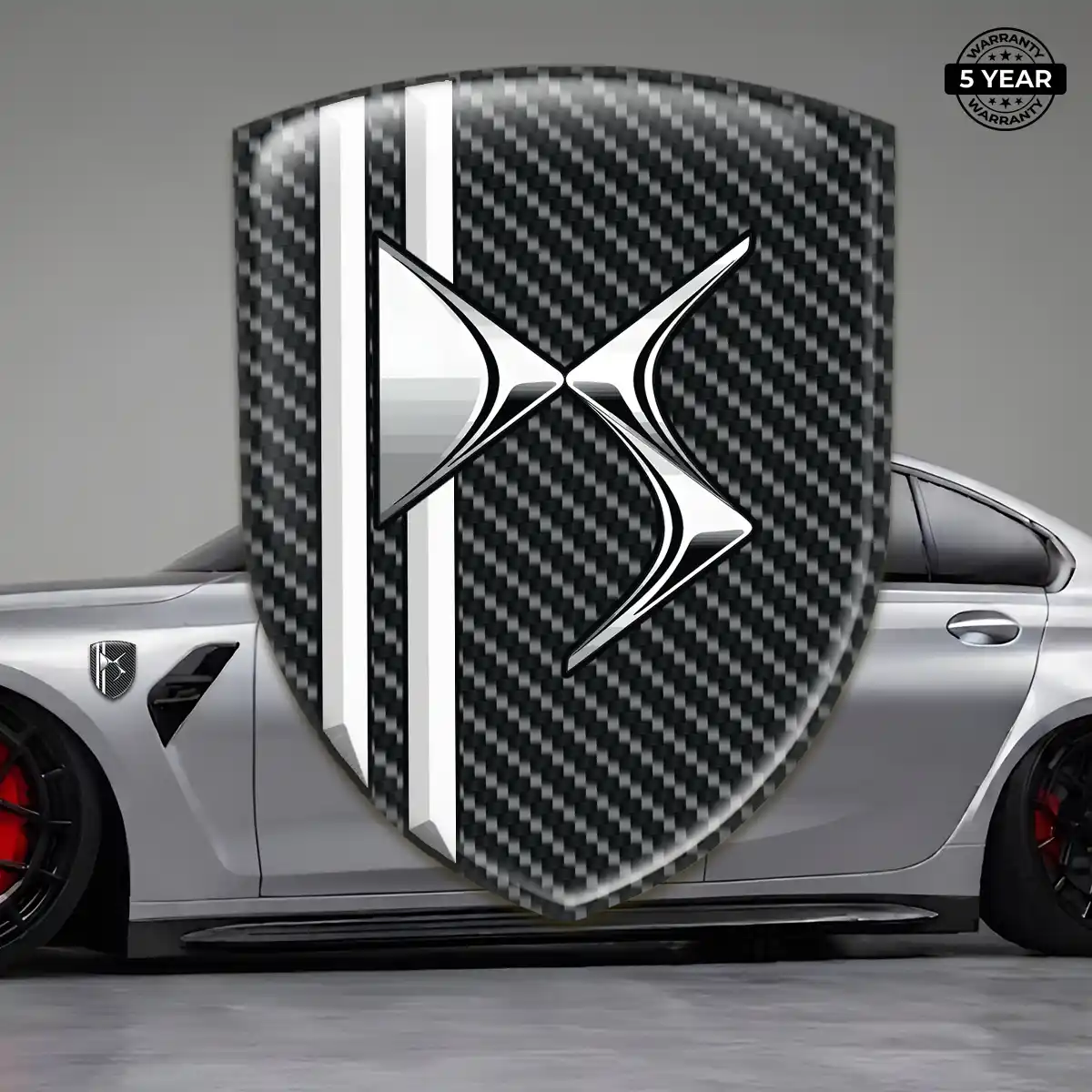 Citroen 3D Gel Sticker Premium Dome