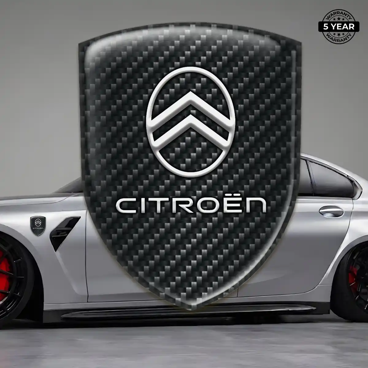 Citroen 3D Gel Sticker Prime Quality