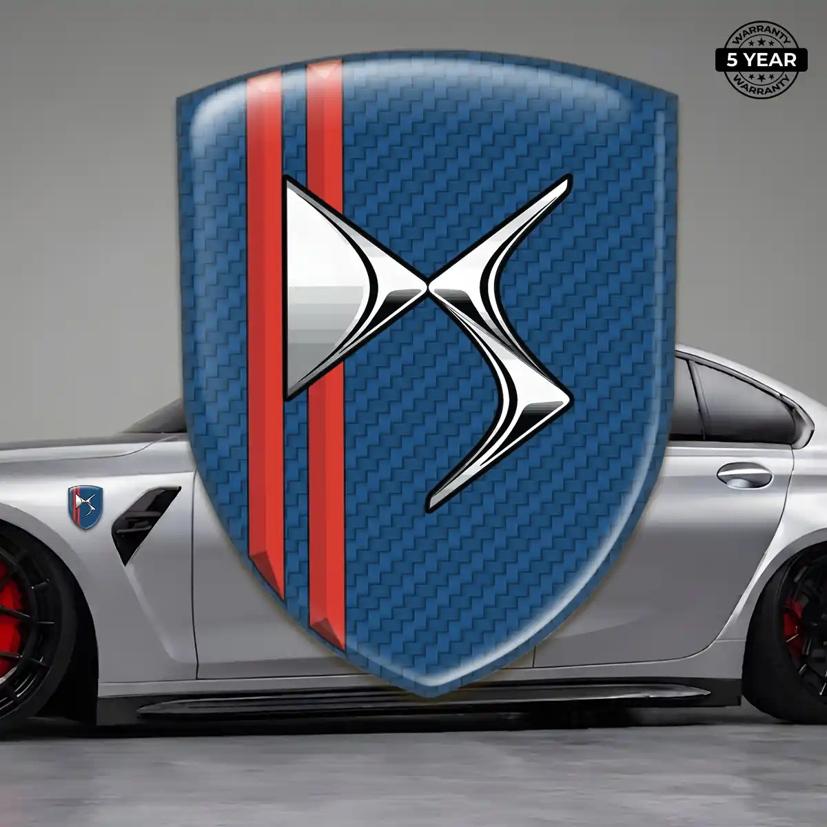 Citroen 3D Gel Sticker Refined Design