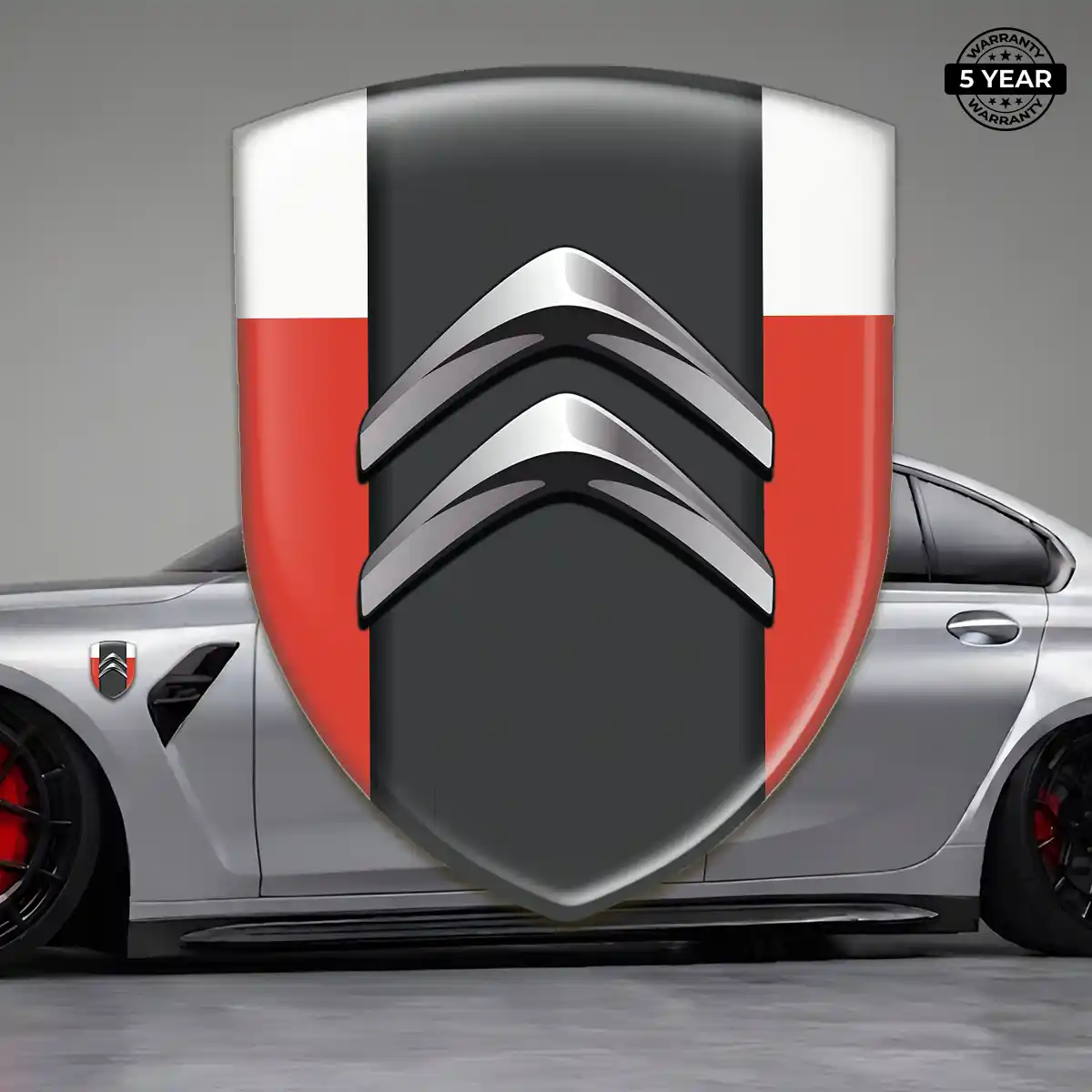 Citroen 3D Gel Sticker Signature Grade