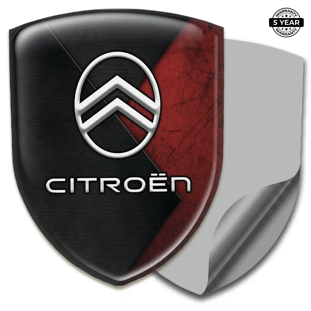 Citroen 3D Logo Sticker Elite Edition