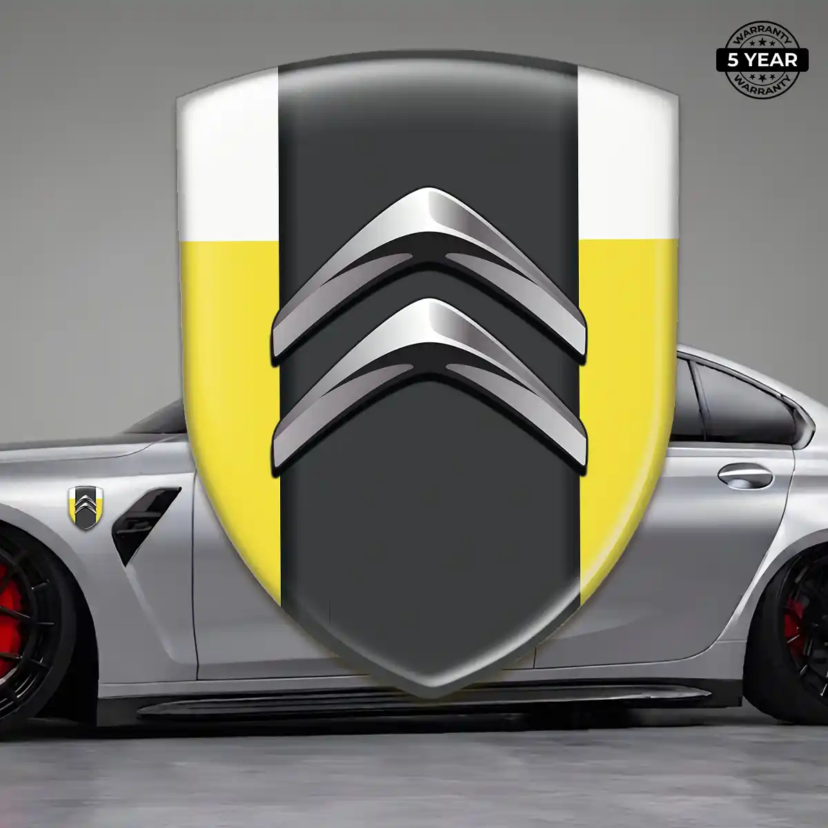 Citroen 3D Logo Sticker Elite Finish