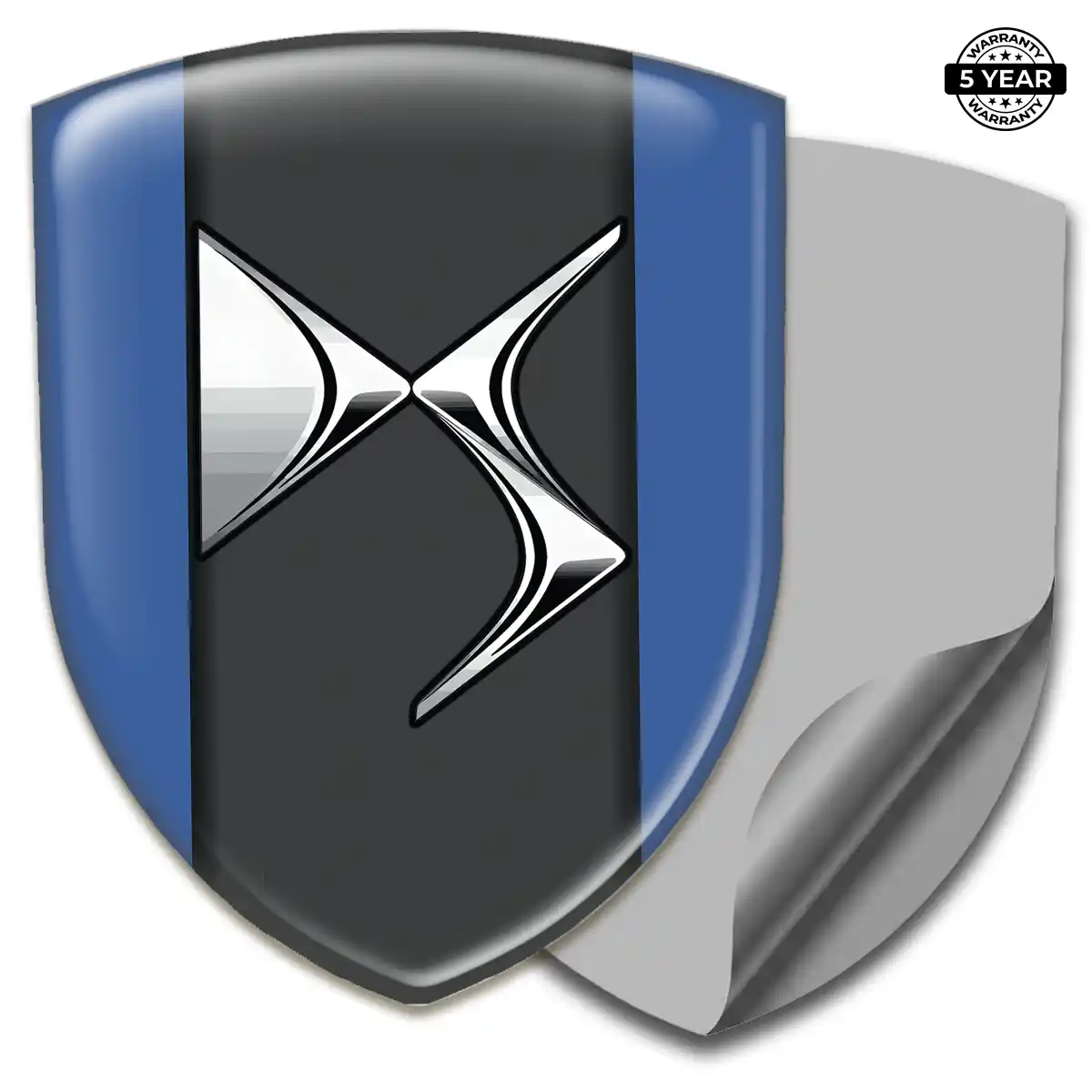 Citroen 3D Logo Sticker Interior Luxe