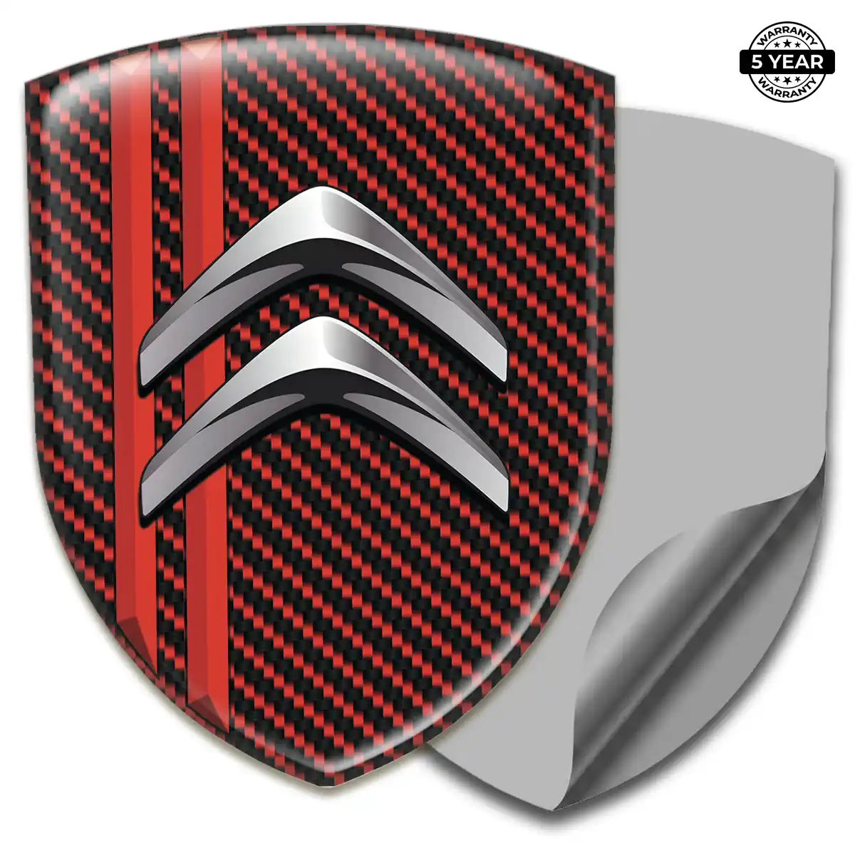 Citroen 3D Logo Sticker Noble Edition