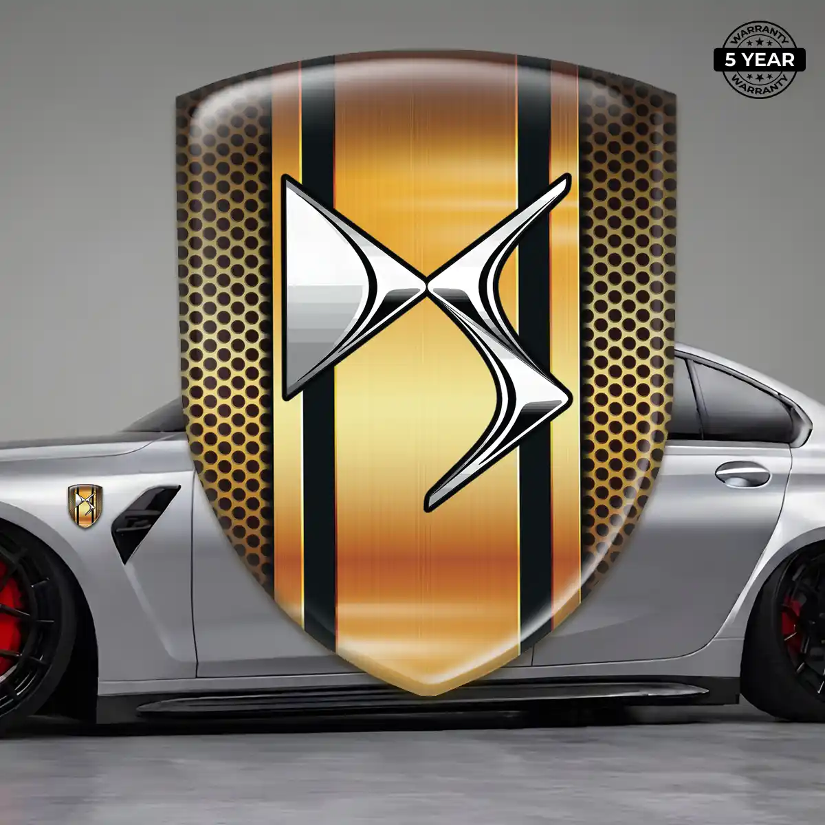 Citroen 3D Logo Sticker Prime Quality