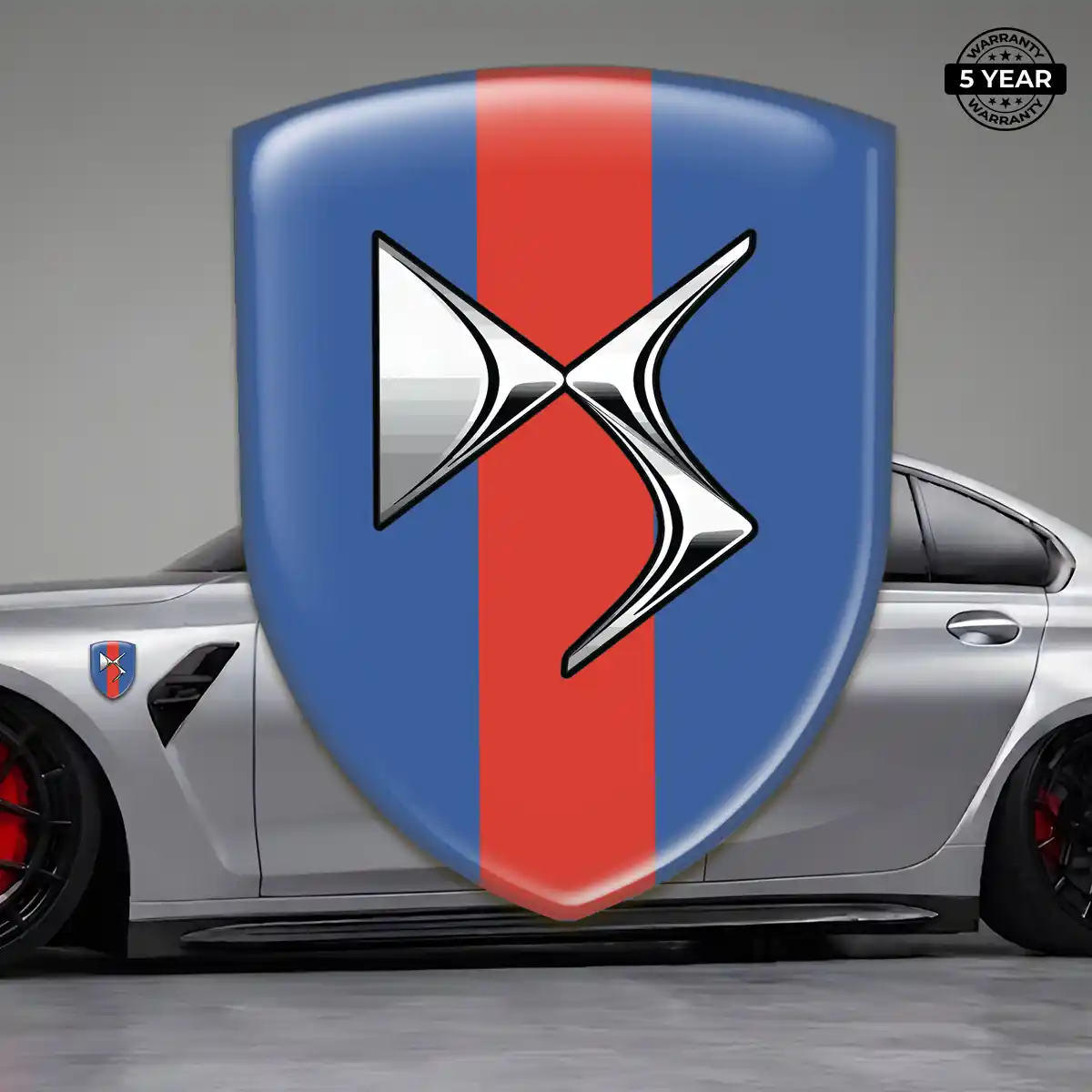 Citroen 3D Logo Sticker Refined Design