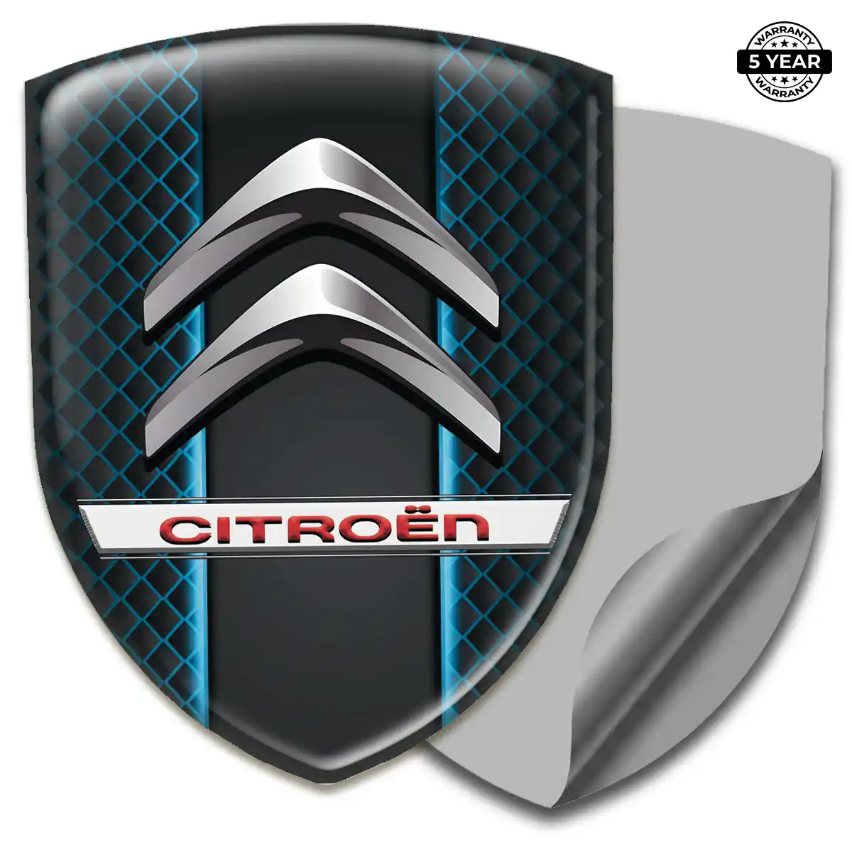 Citroen 3D Logo Sticker Resin Elite
