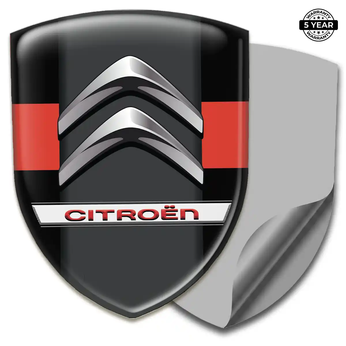 Citroen 3D Logo Sticker Signature Grade