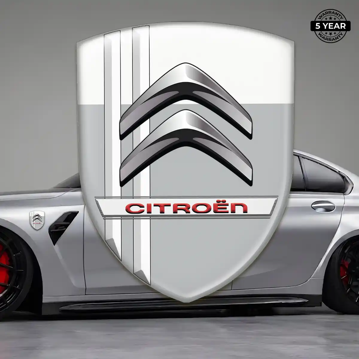 Citroen 3D Resin Sticker Cabin Style