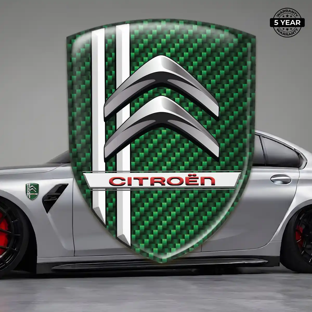 Citroen 3D Resin Sticker Deluxe Edition