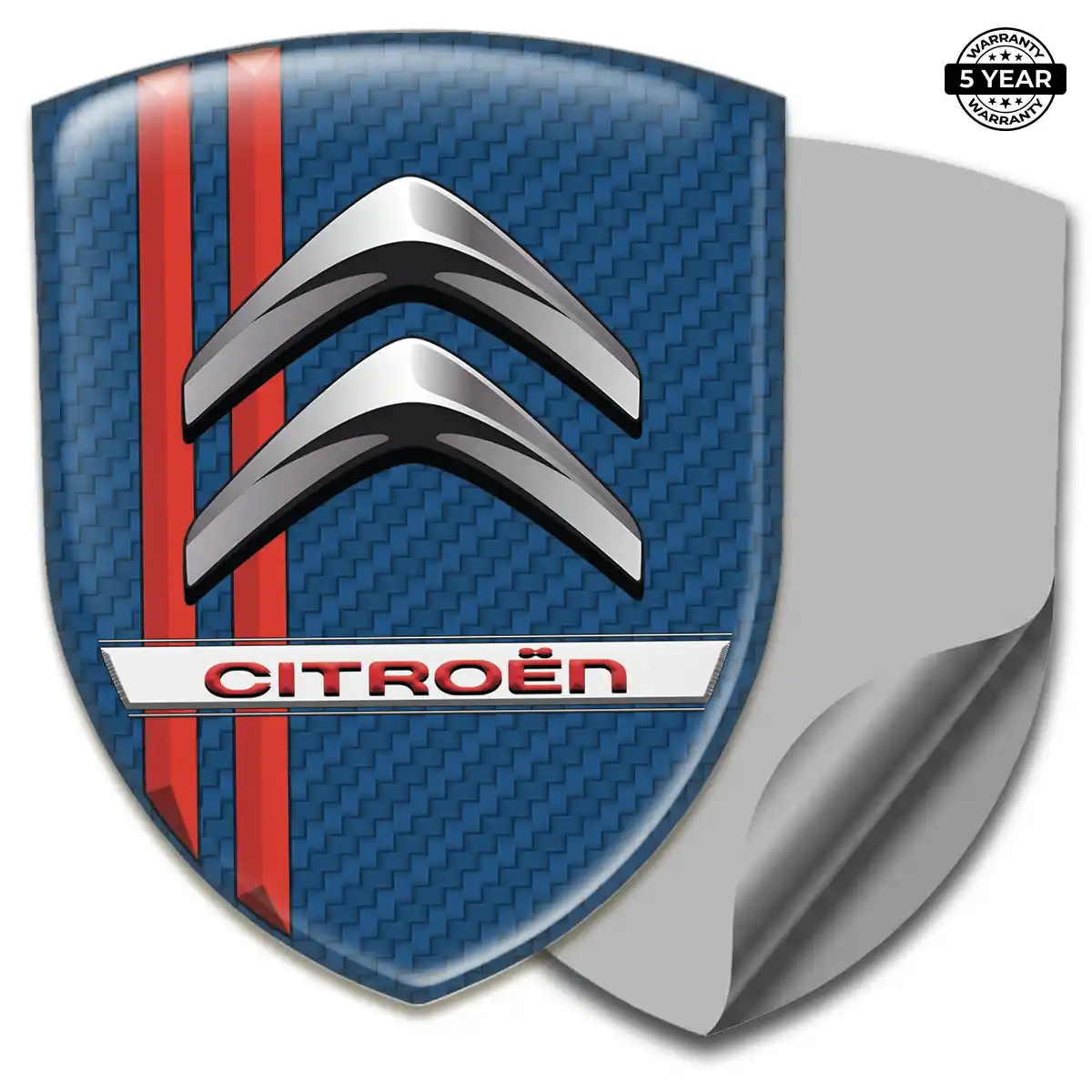 Citroen 3D Resin Sticker Elite Edition