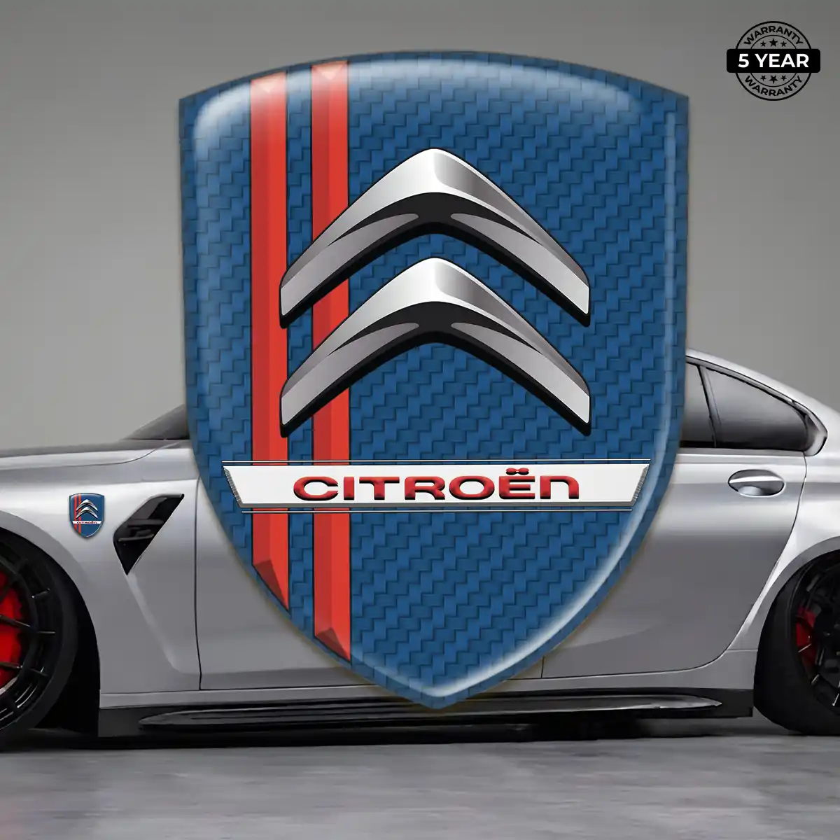 Citroen 3D Resin Sticker Elite Edition
