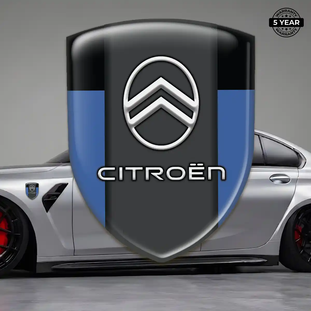 Citroen 3D Resin Sticker Exclusive Series