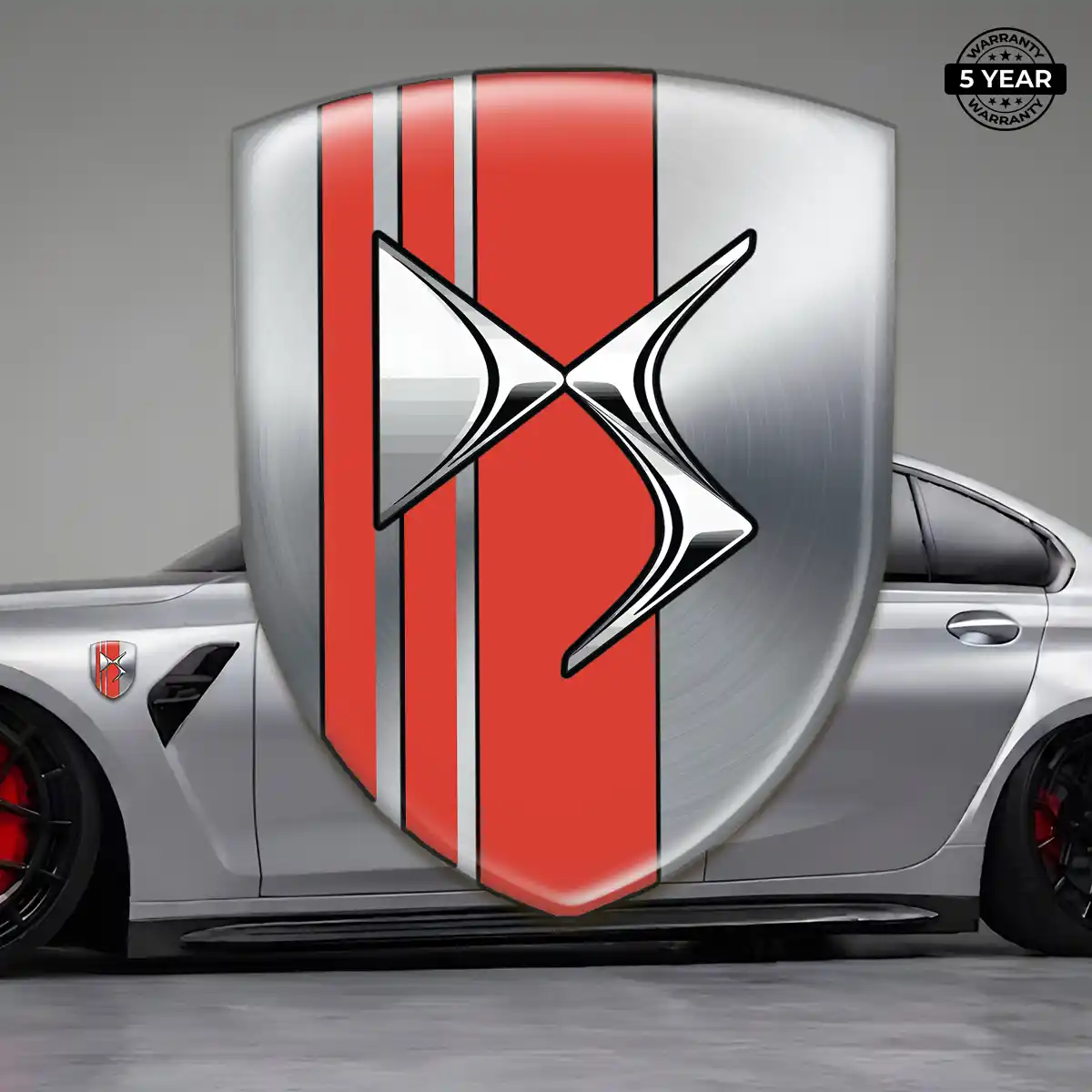 Citroen 3D Resin Sticker Exterior Luxe