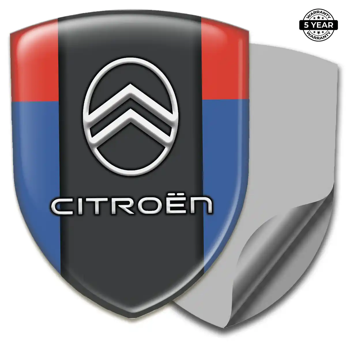 Citroen 3D Resin Sticker Prestige Line