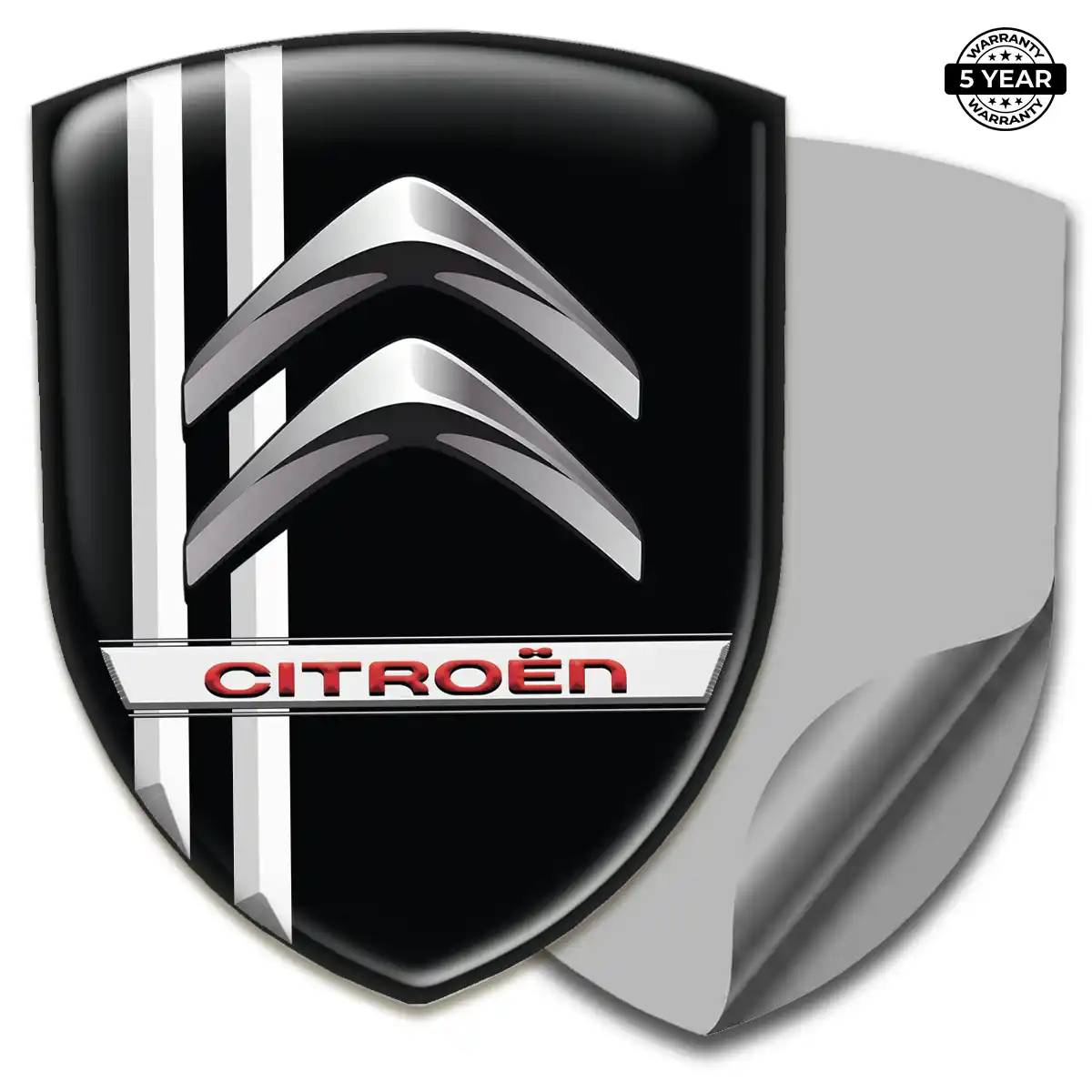 Citroen 3D Resin Sticker Prime Quality