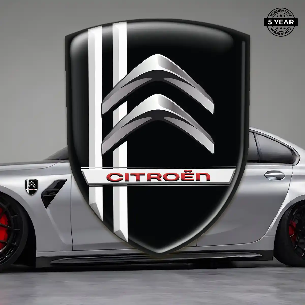 Citroen 3D Resin Sticker Prime Quality