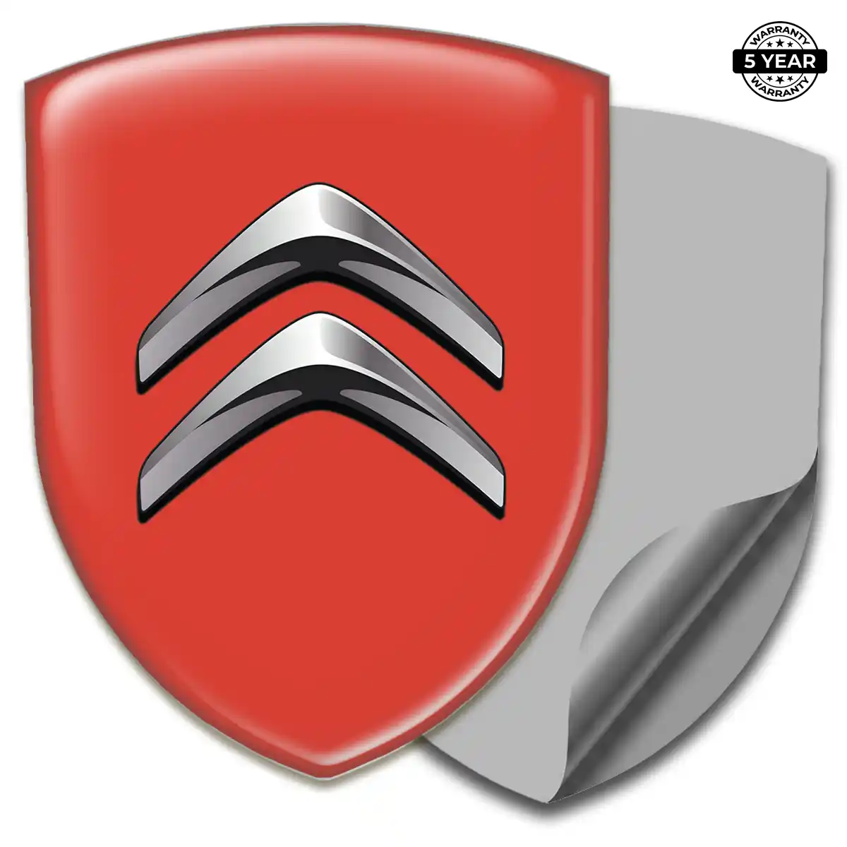 Citroen 3D Resin Sticker Resin Elite
