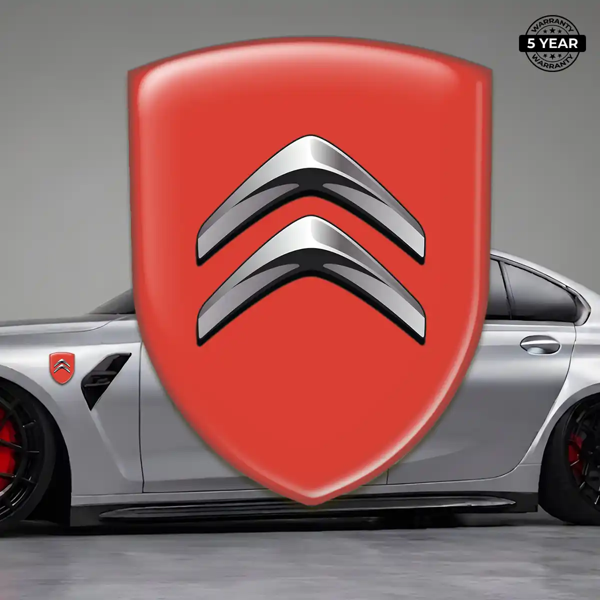 Citroen 3D Resin Sticker Resin Elite