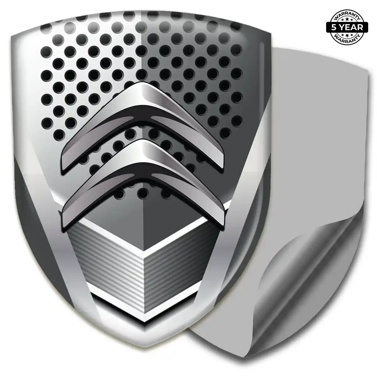 Citroen 3D Resin Sticker Signature Grade
