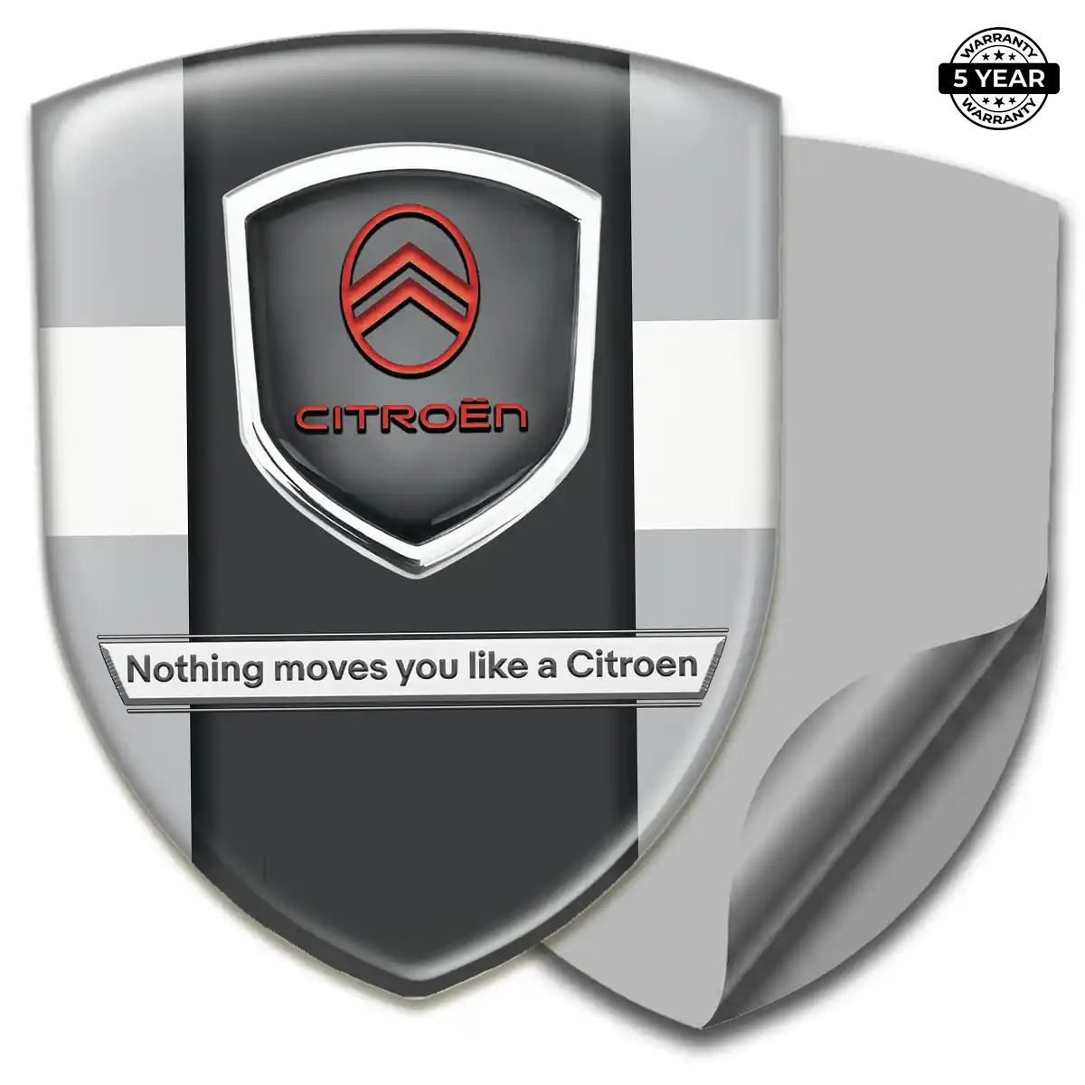 Citroen 3D Resin Sticker Superior Craft