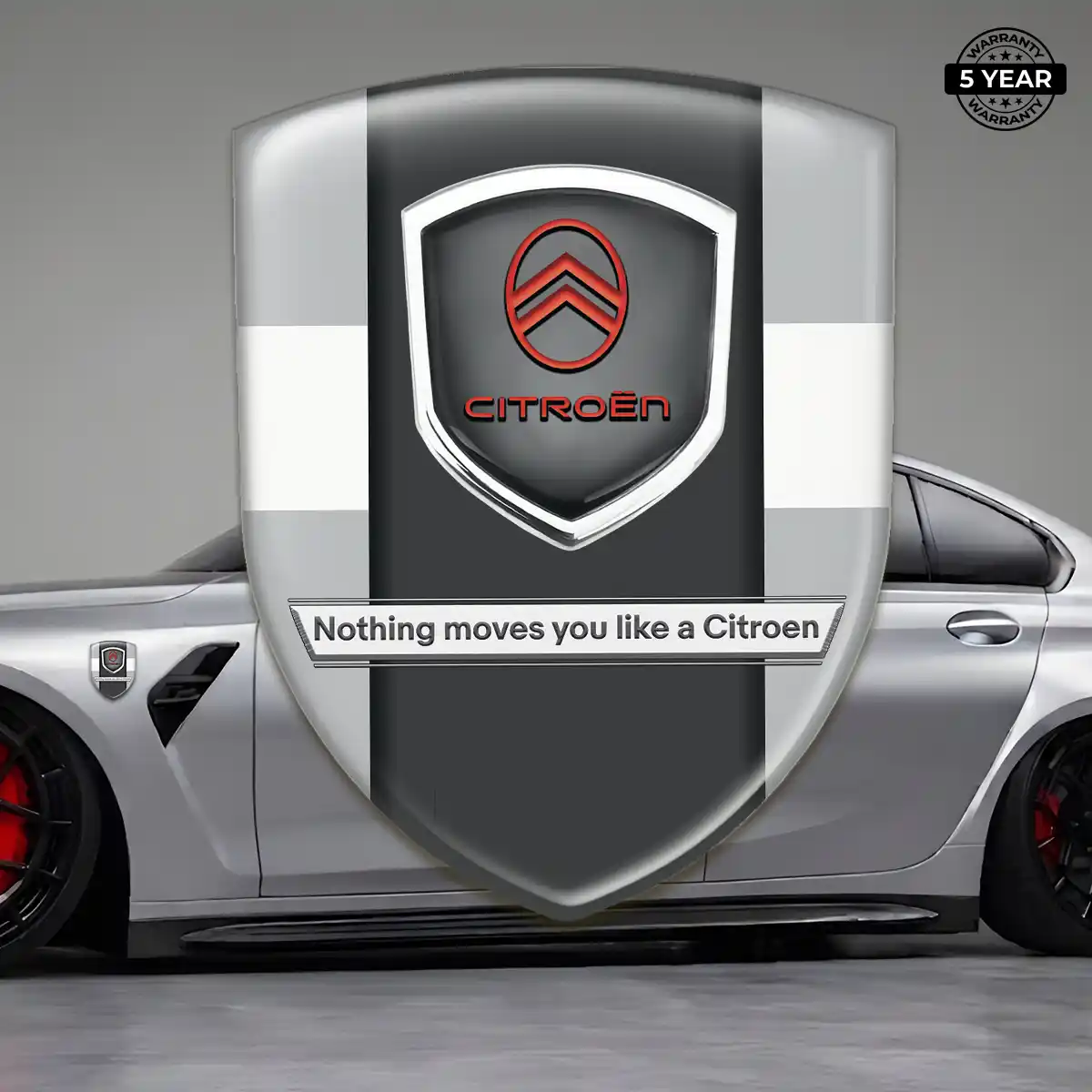 Citroen 3D Resin Sticker Superior Craft