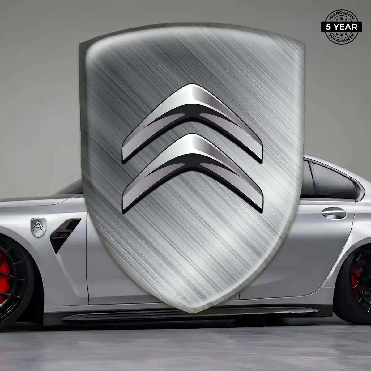 Citroen Automotive Emblem Sticker Deluxe Edition