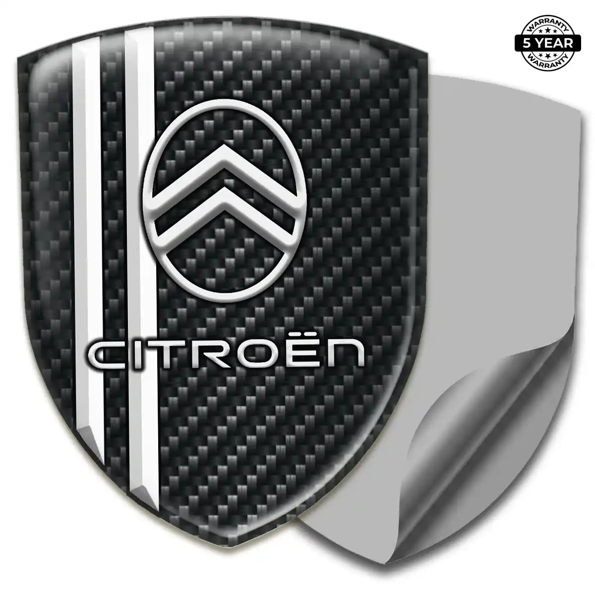 Citroen Automotive Emblem Sticker Elite Edition