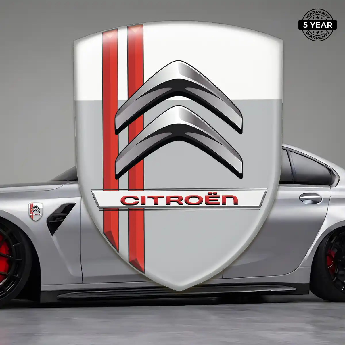 Citroen Automotive Emblem Sticker Exclusive Series