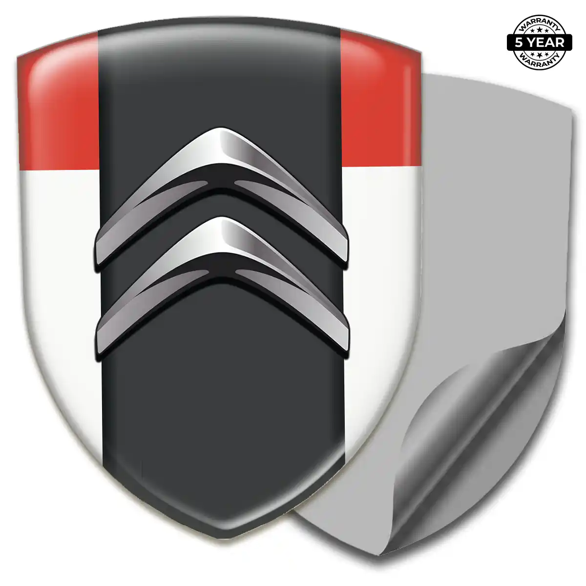 Citroen Automotive Emblem Sticker Exterior Luxe